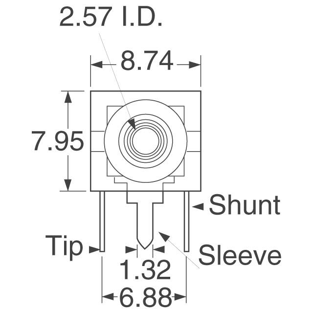 MDPC2ARA Switchcraft Inc.  Audio Connectors